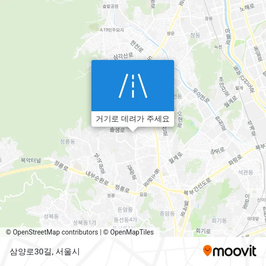 삼양로30길 지도
