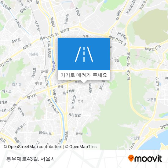 봉우재로43길 지도