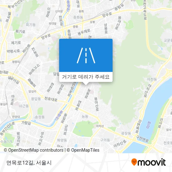 면목로12길 지도