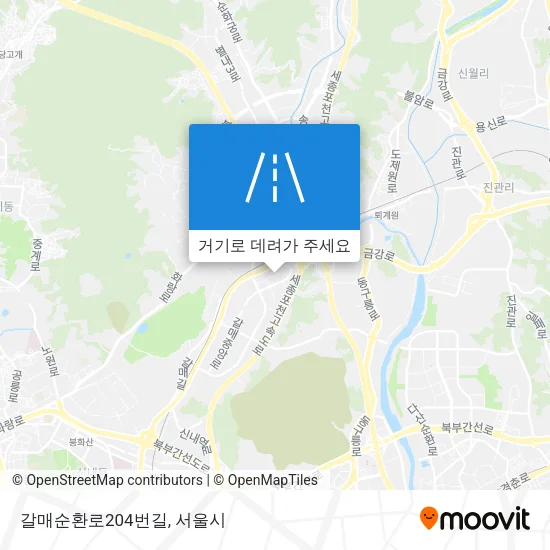 갈매순환로204번길 지도