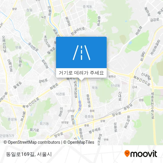 동일로169길 지도