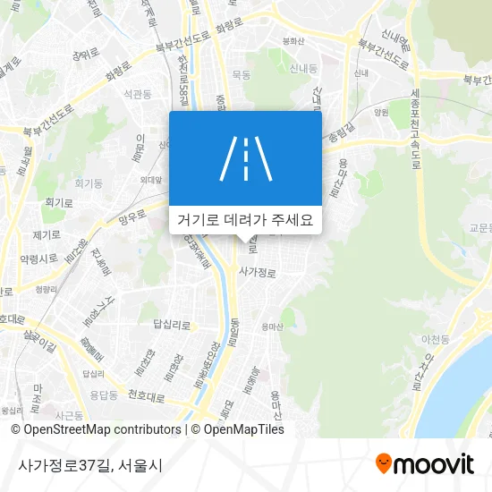 사가정로37길 지도