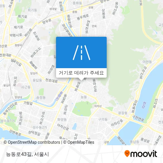 능동로43길 지도