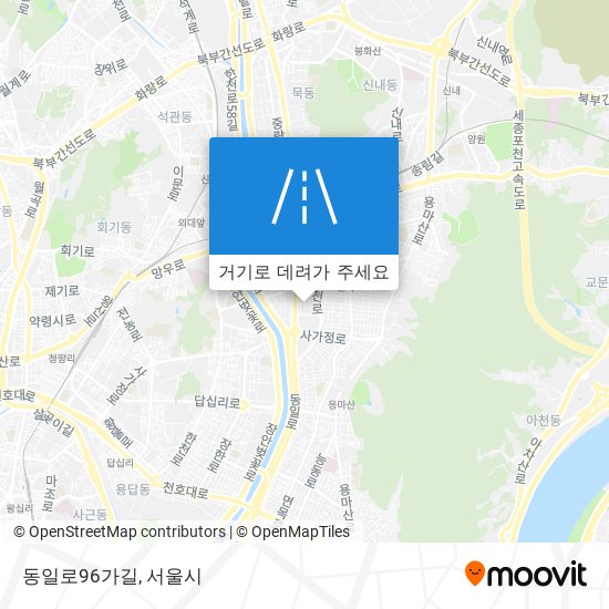 동일로96가길 지도