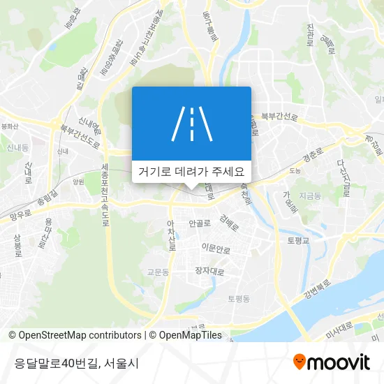 응달말로40번길 지도