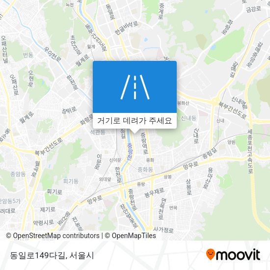 동일로149다길 지도