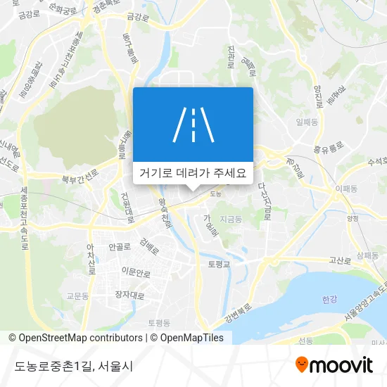 도농로중촌1길 지도