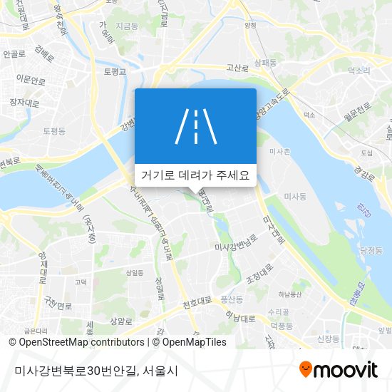 미사강변북로30번안길 지도