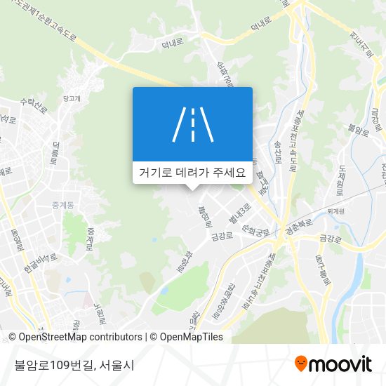 불암로109번길 지도