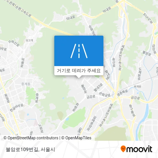불암로109번길 지도