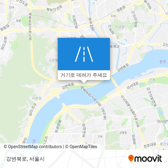 강변북로 지도