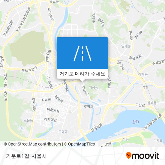 가운로1길 지도