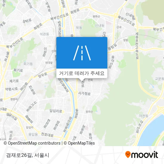 겸재로26길 지도