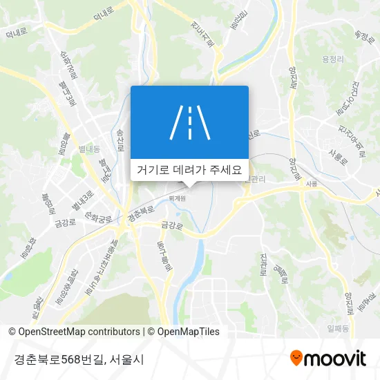 경춘북로568번길 지도