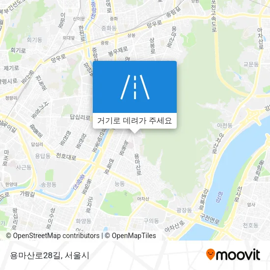 용마산로28길 지도