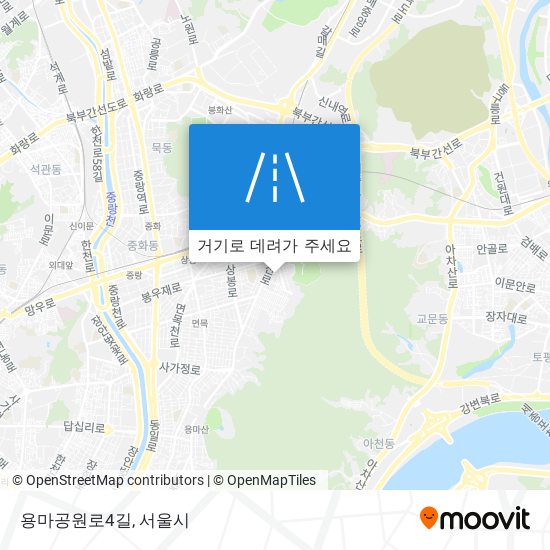 용마공원로4길 지도