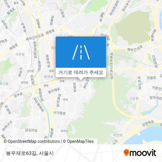 봉우재로63길 지도