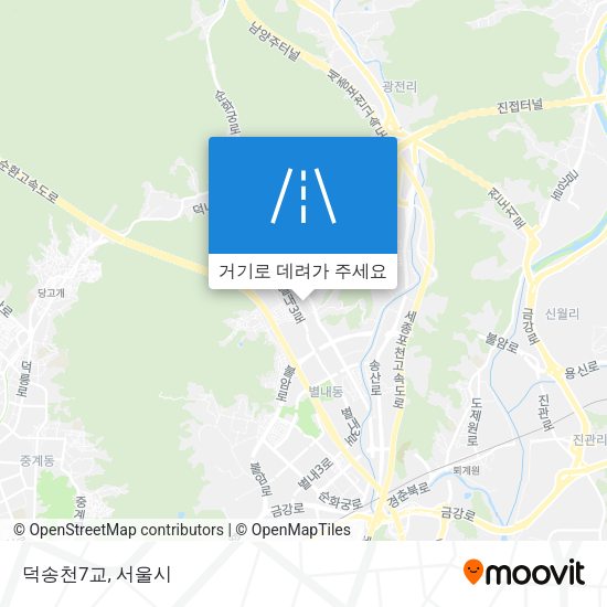 덕송천7교 지도