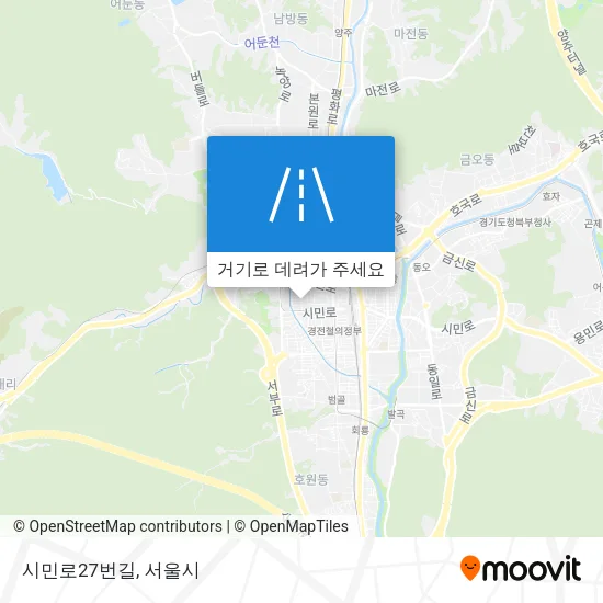 시민로27번길 지도