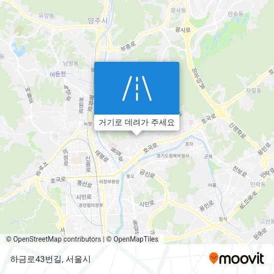 하금로43번길 지도