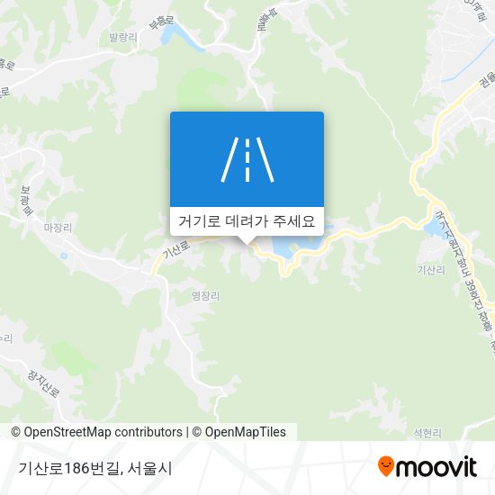 기산로186번길 지도