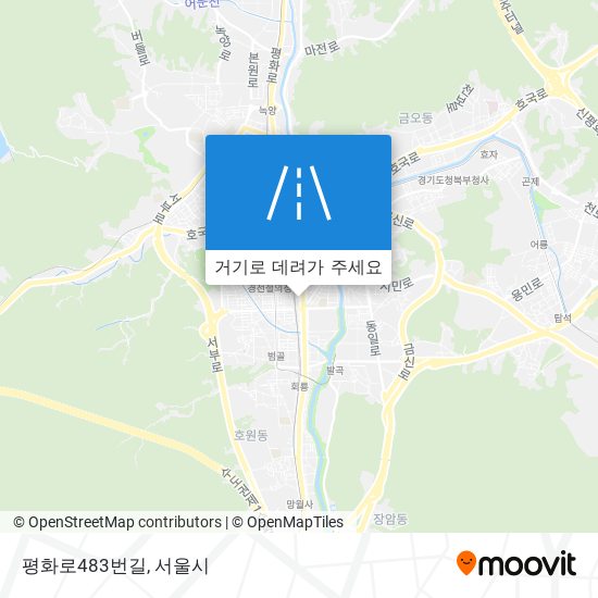 평화로483번길 지도