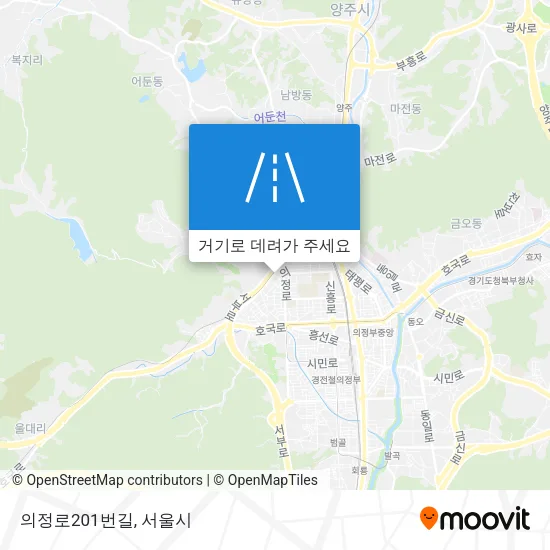 의정로201번길 지도