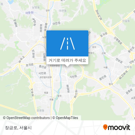 장금로 지도