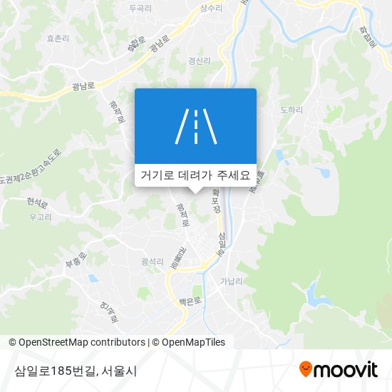 삼일로185번길 지도