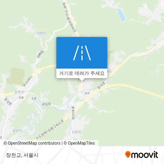 장천교 지도