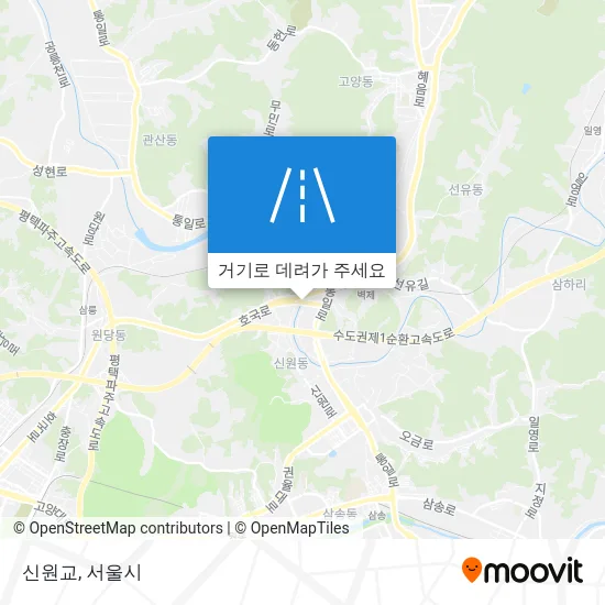 신원교 지도