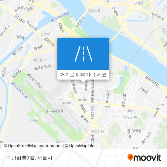 금낭화로7길 지도