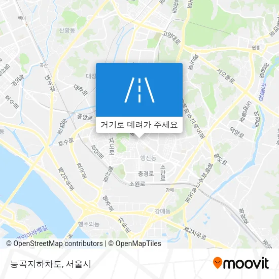 능곡지하차도 지도