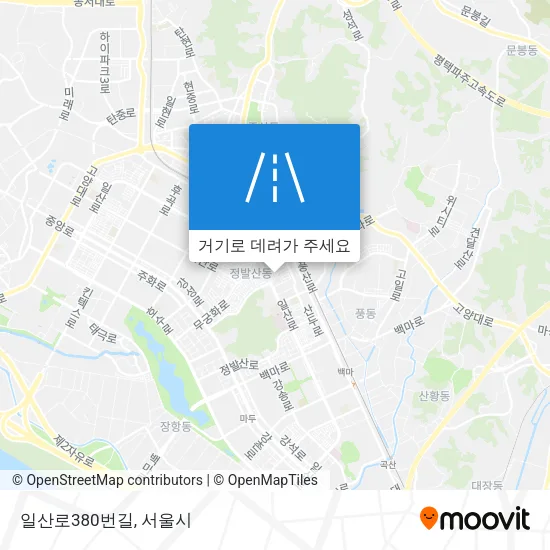 일산로380번길 지도