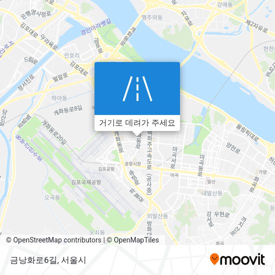 금낭화로6길 지도