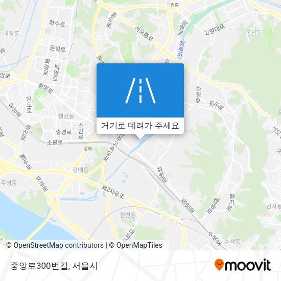 중앙로300번길 지도