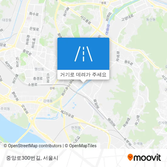 중앙로300번길 지도