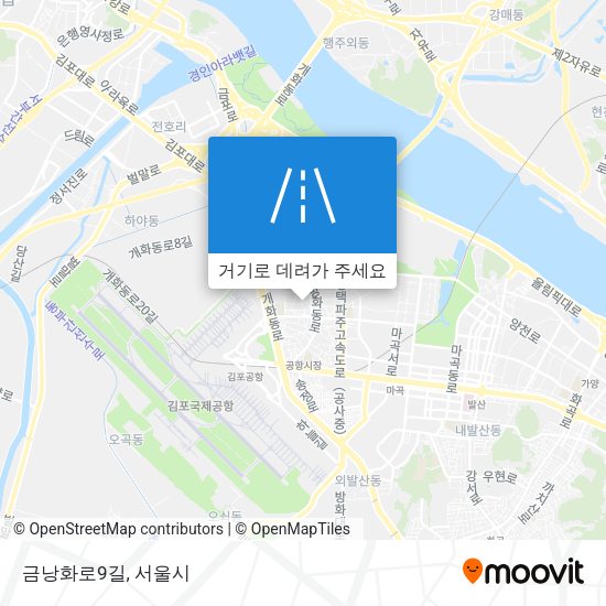 금낭화로9길 지도