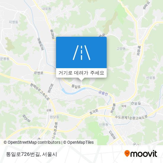 통일로726번길 지도