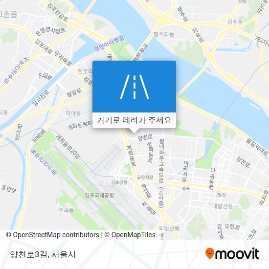 양천로3길 지도