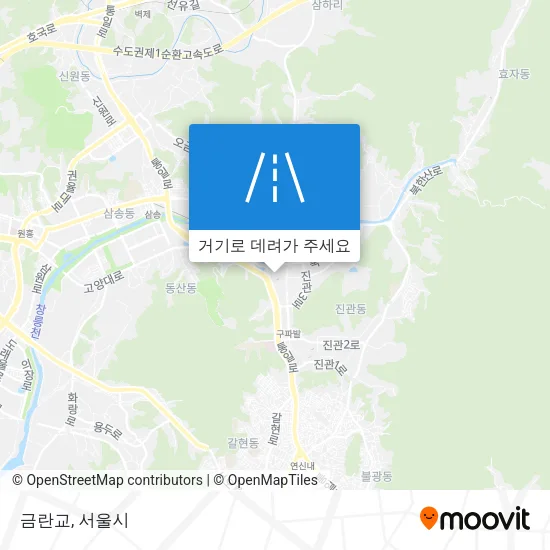 금란교 지도