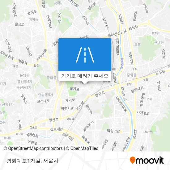 경희대로1가길 지도