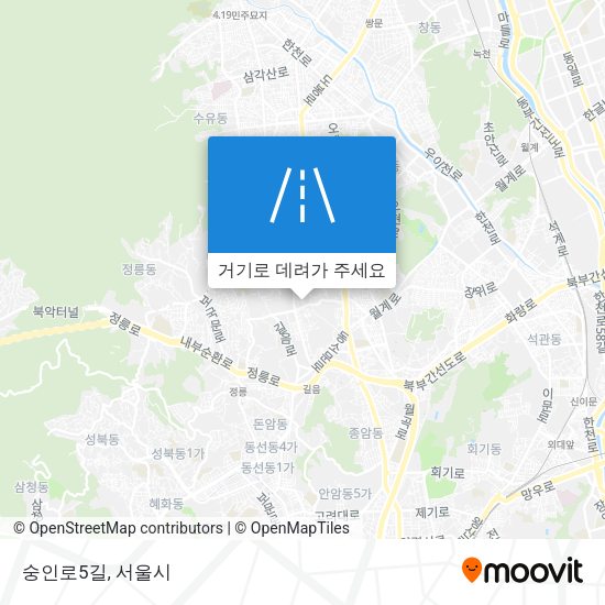 숭인로5길 지도