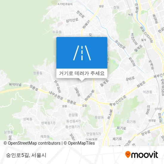 숭인로5길 지도