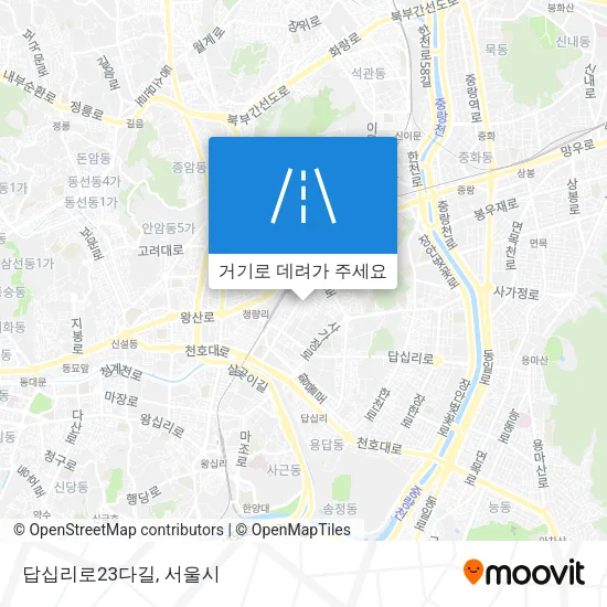 답십리로23다길 지도