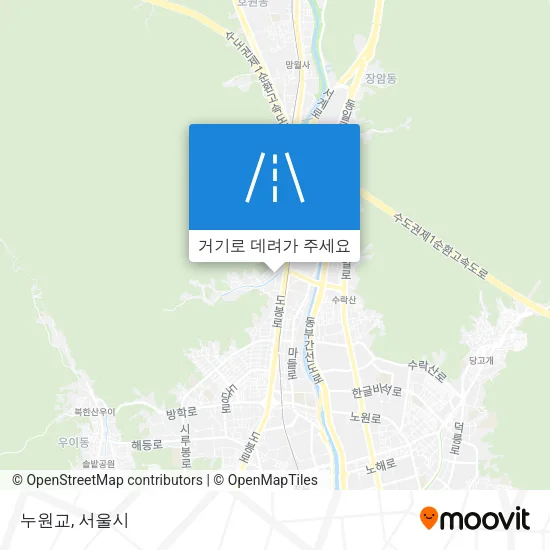 누원교 지도