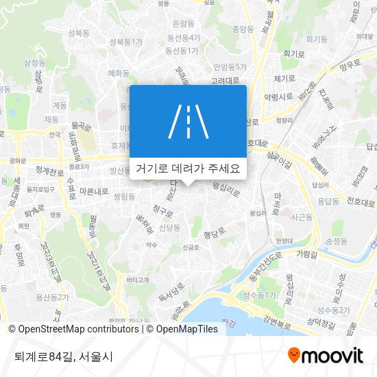퇴계로84길 지도