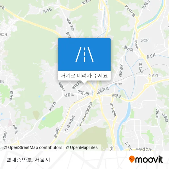 별내중앙로 지도