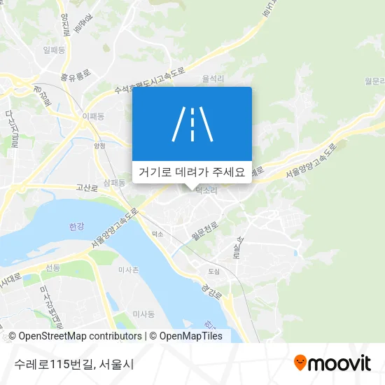 수레로115번길 지도