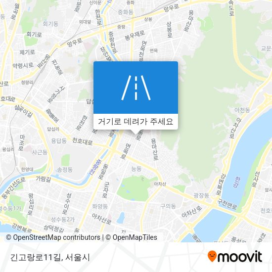 긴고랑로11길 지도